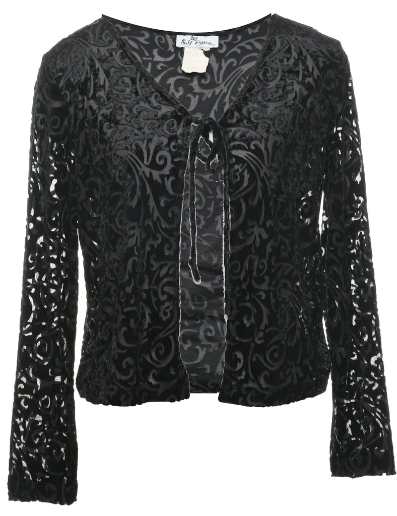 Devore Design Evening Blouse - M