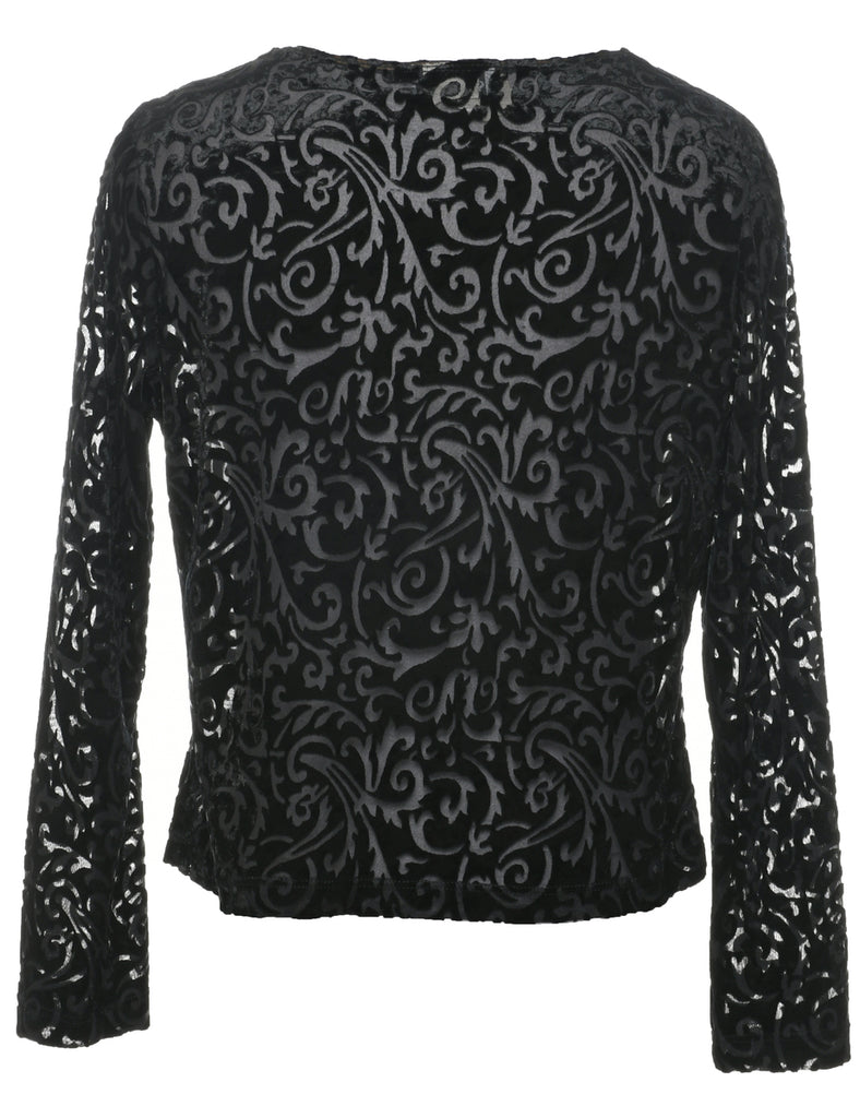 Devore Design Evening Blouse - M