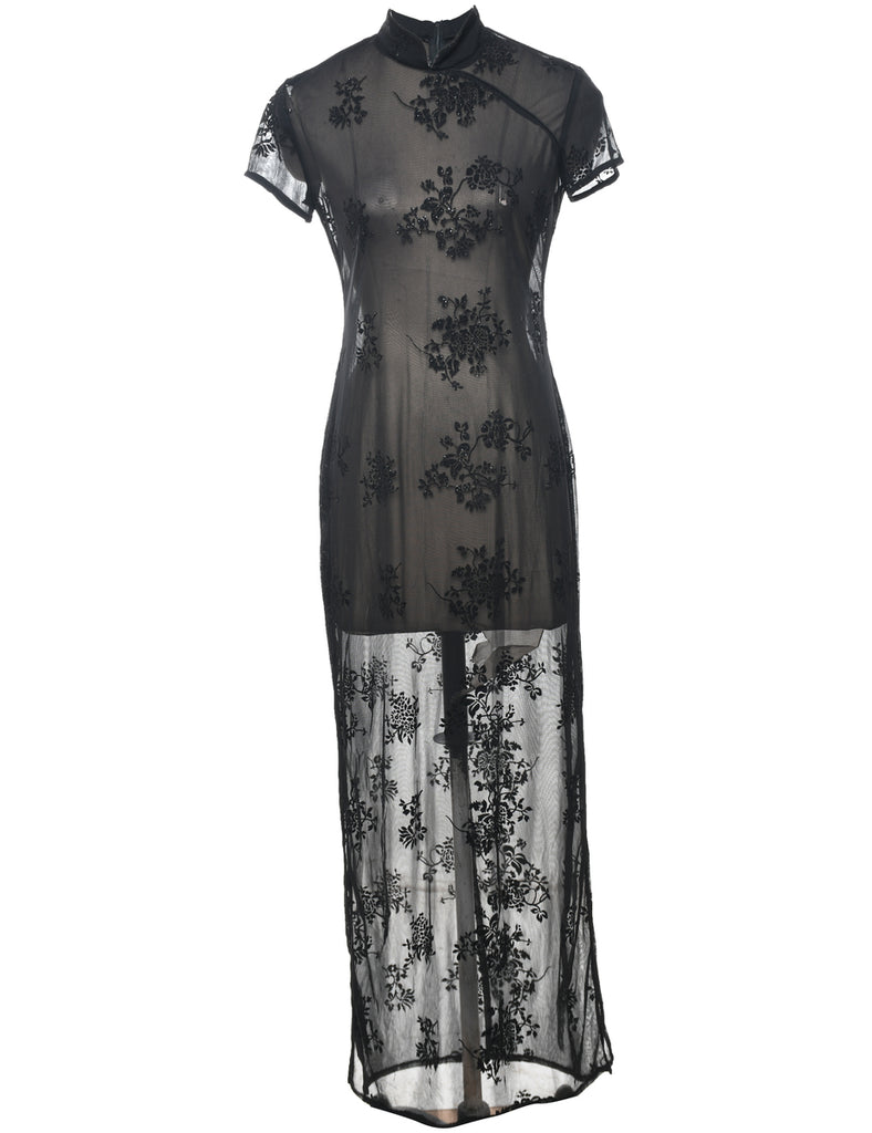 Devore Design Evening Dress - M