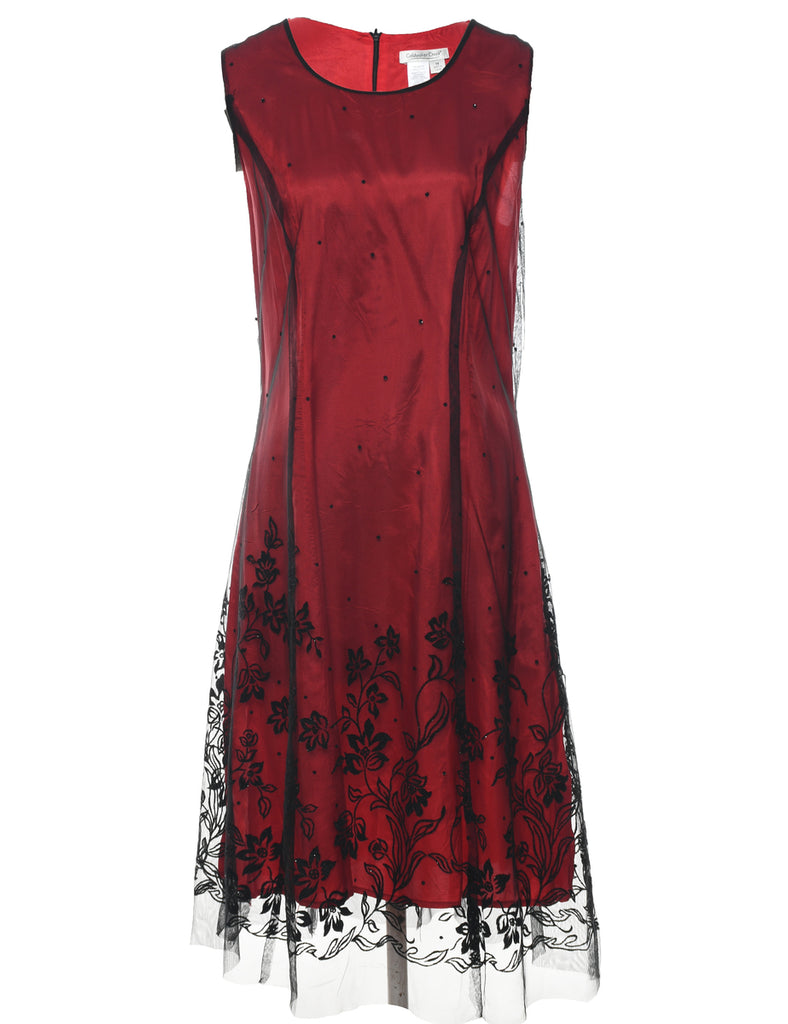 Devore Design Evening Dress - L