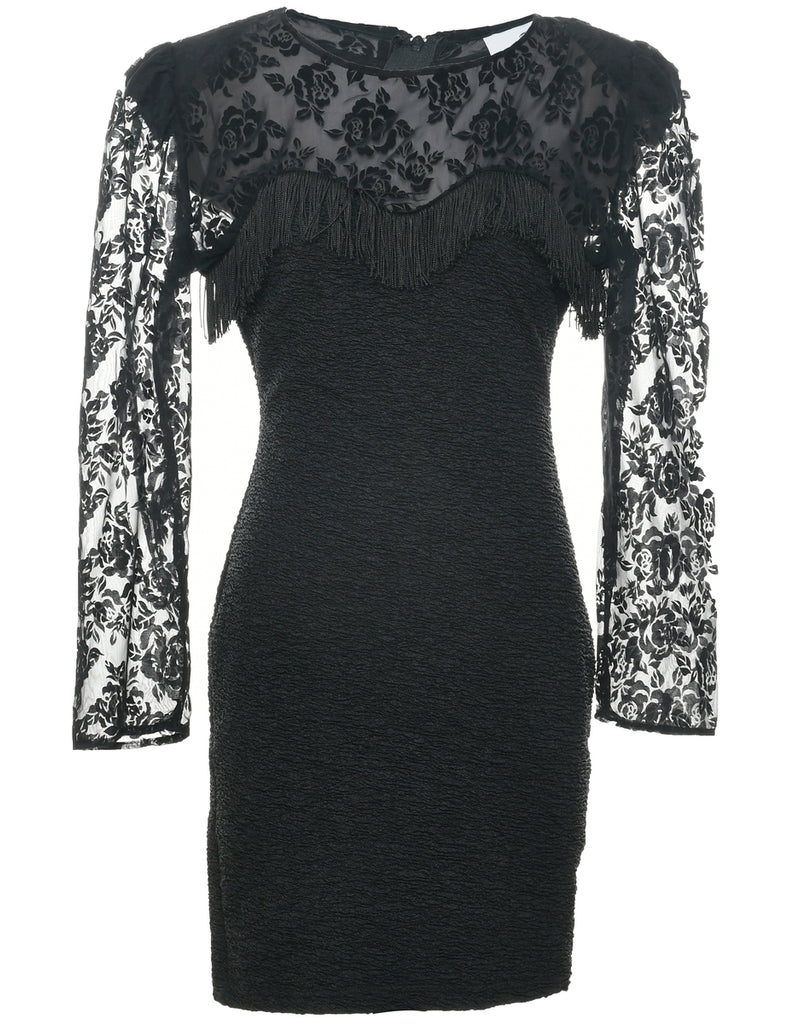 Devore Design Evening Dress - M
