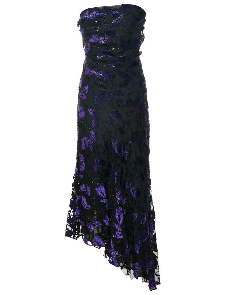 Devore Design Evening Dress - M
