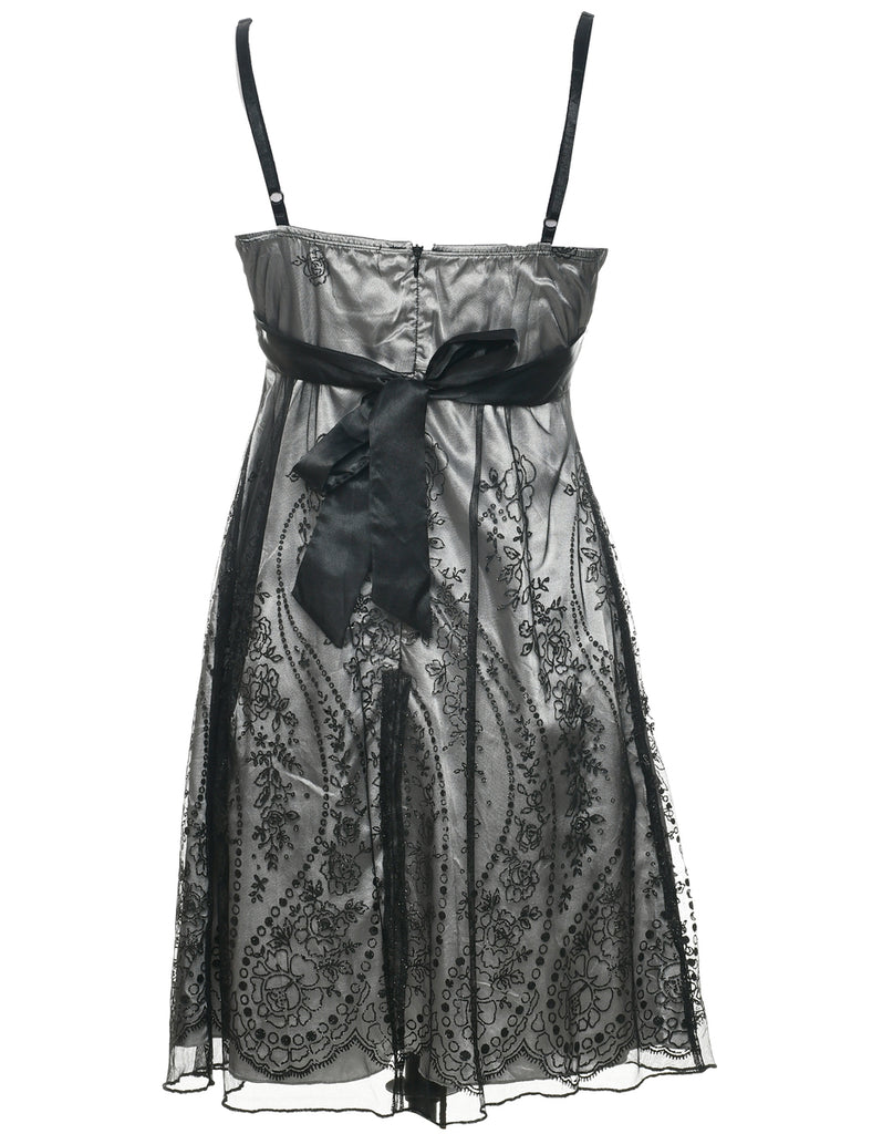 Devore Design Evening Dress - S