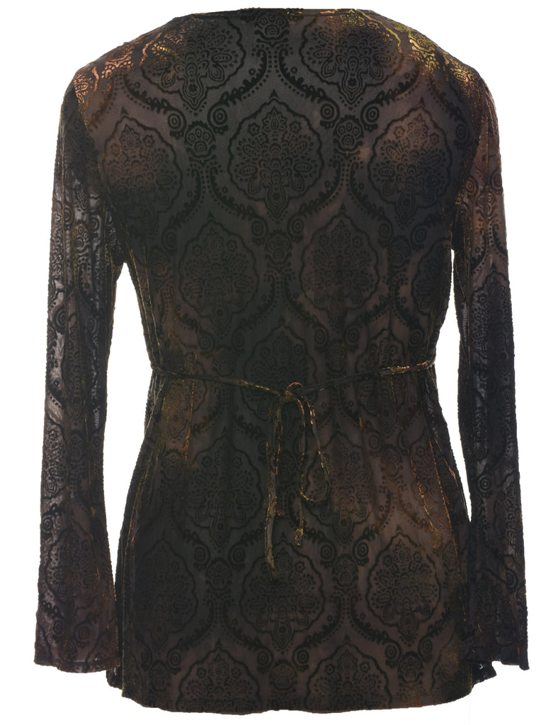 Devore Design Evening Top - L