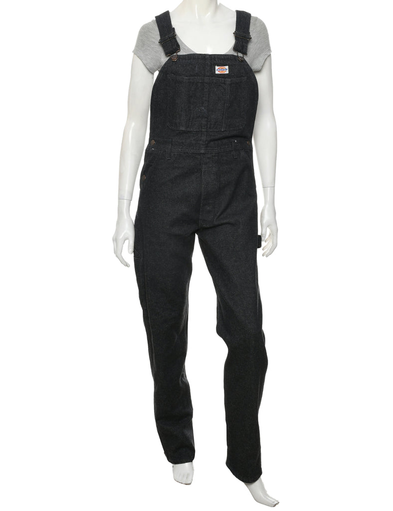 Dickies Black Dungarees - W30 L32