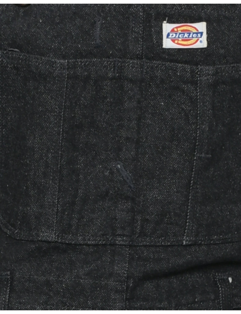 Dickies Black Dungarees - W30 L32