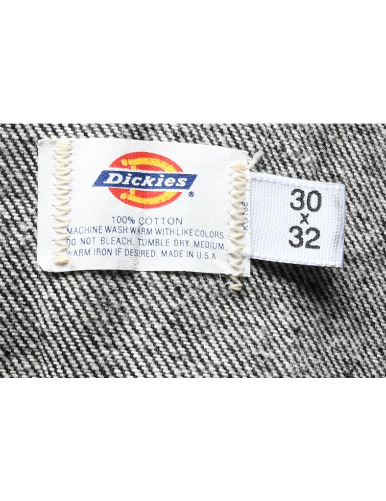 Dickies Black Dungarees - W30 L32