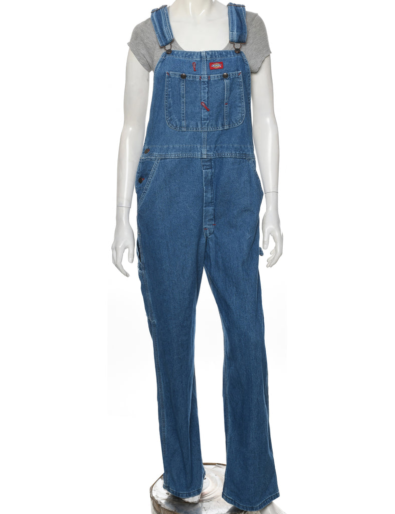Dickies Medium Wash Dungarees - W36 L32