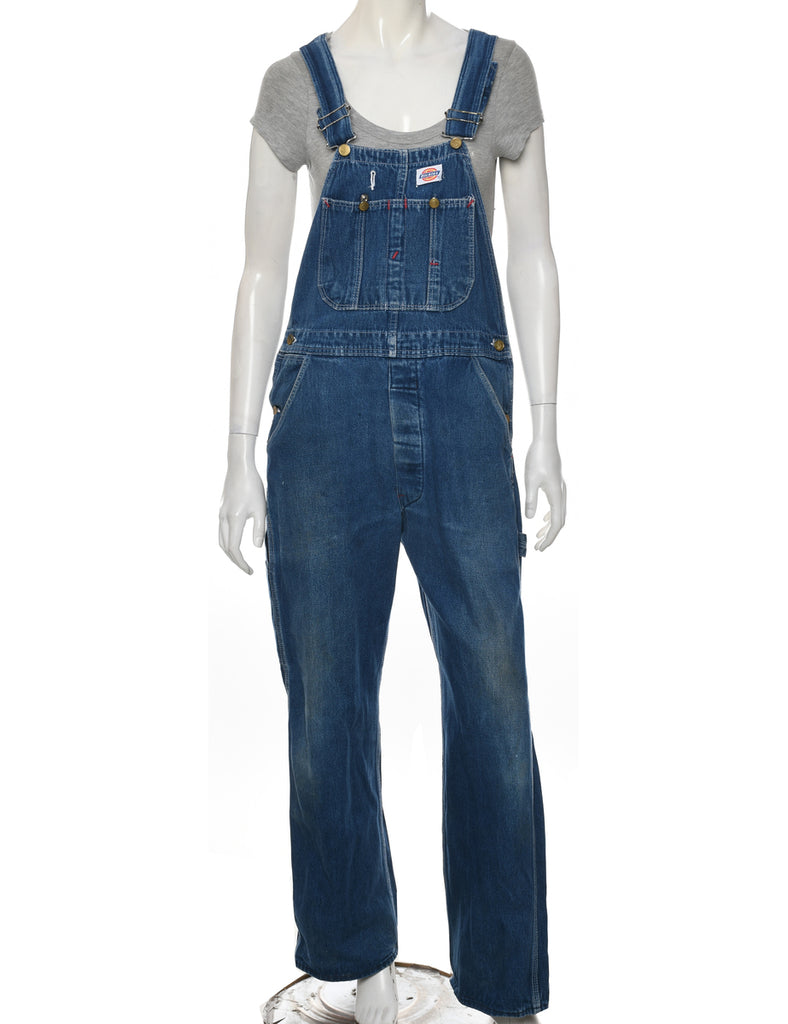 Dickies Medium Wash Dungarees - W33 L30