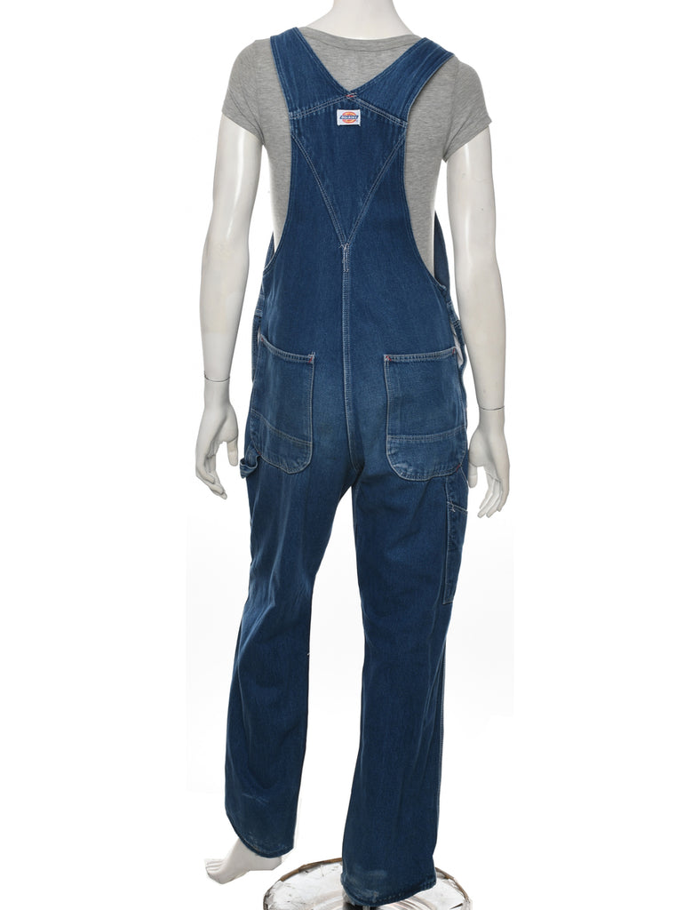 Dickies Medium Wash Dungarees - W33 L30