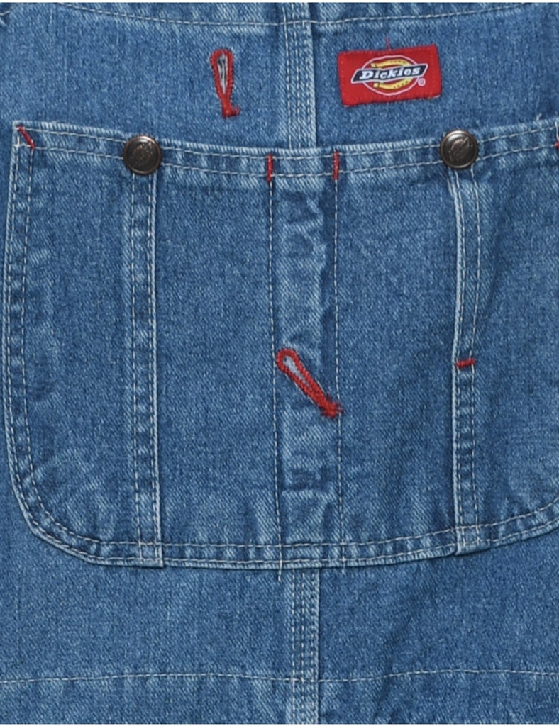 Dickies Medium Wash Dungarees - W36 L32