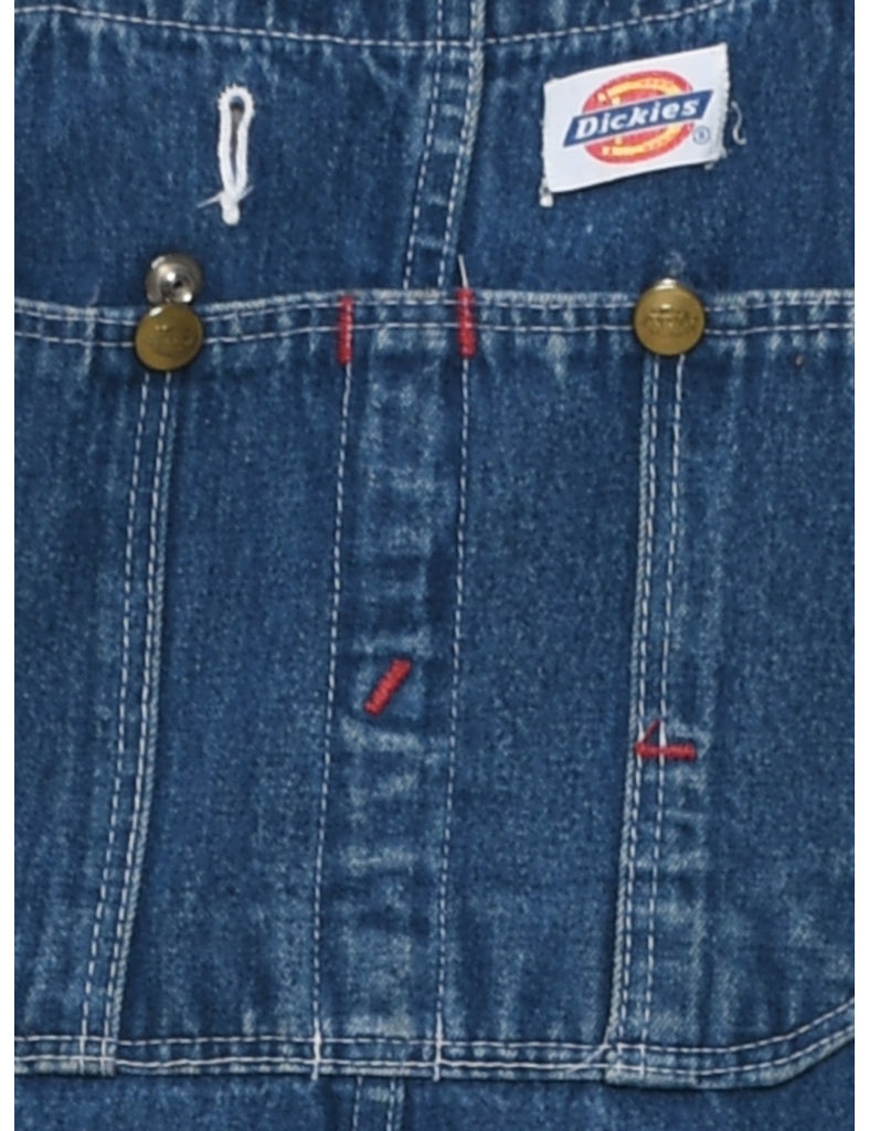 Dickies Medium Wash Dungarees - W33 L30