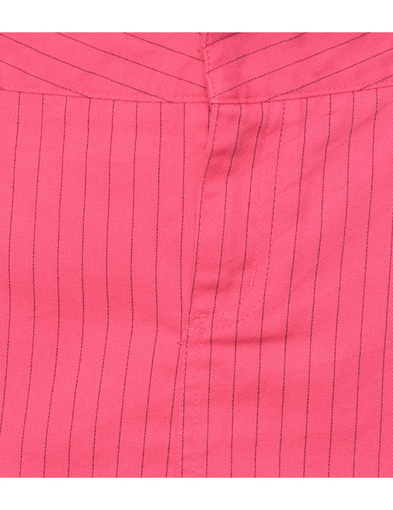 Dickies Pinstriped A-line Skirt - L