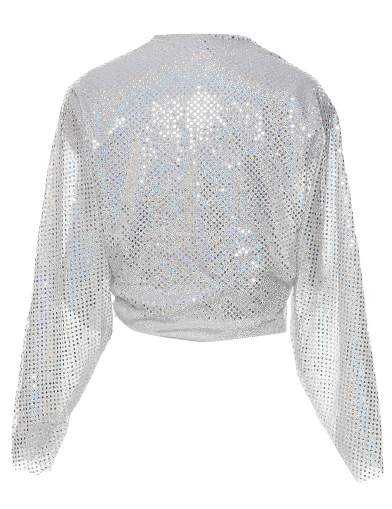 Disco Sequined Jacket - M