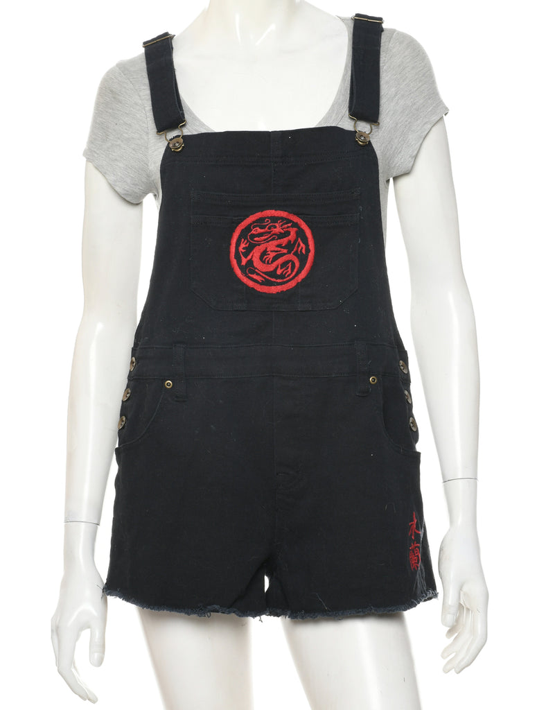 Disney Cropped Dungarees - W36 L2