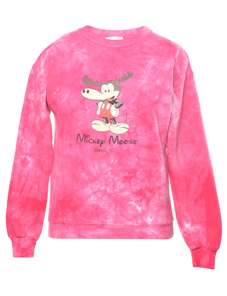Disney Mickey Mouse Cartoon Sweatshirt - S