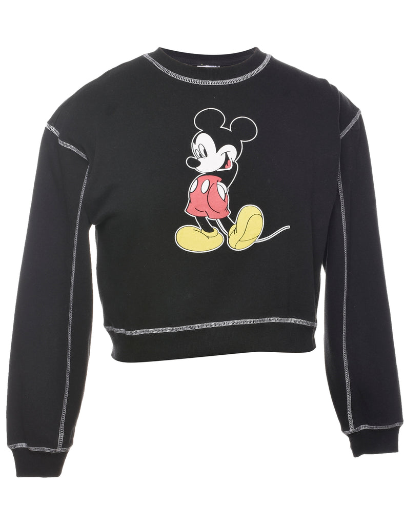 Disney Mickey Mouse Cartoon Sweatshirt - S