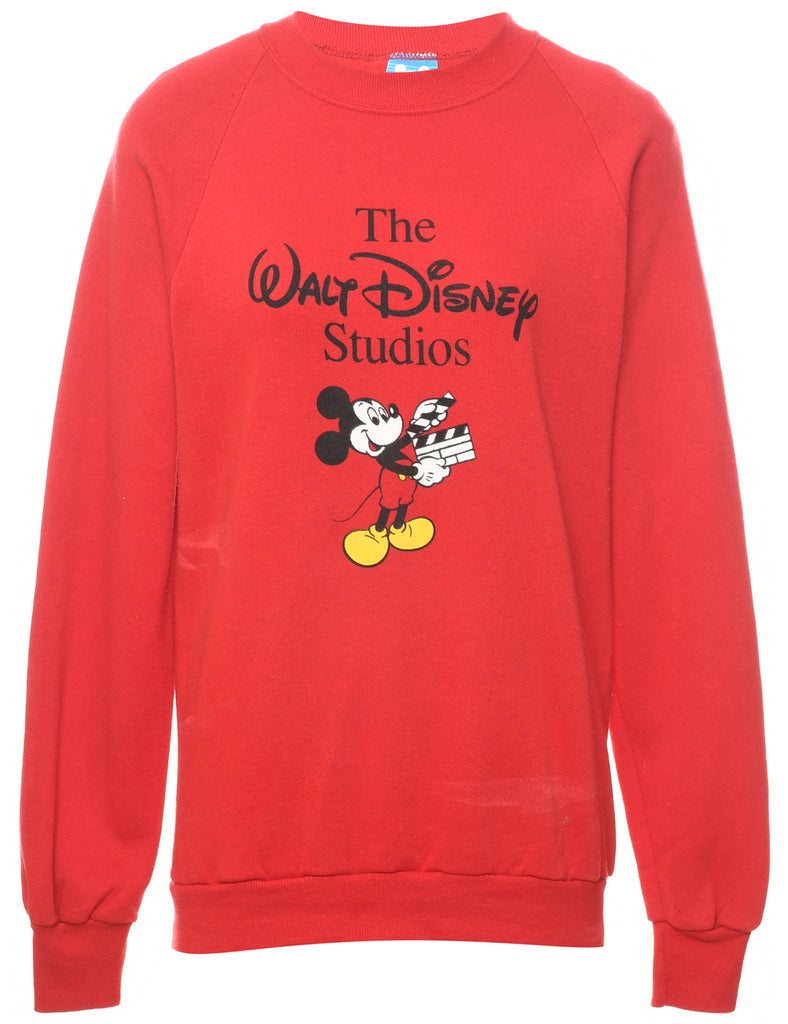 Disney Mickey Mouse Cartoon Sweatshirt - M