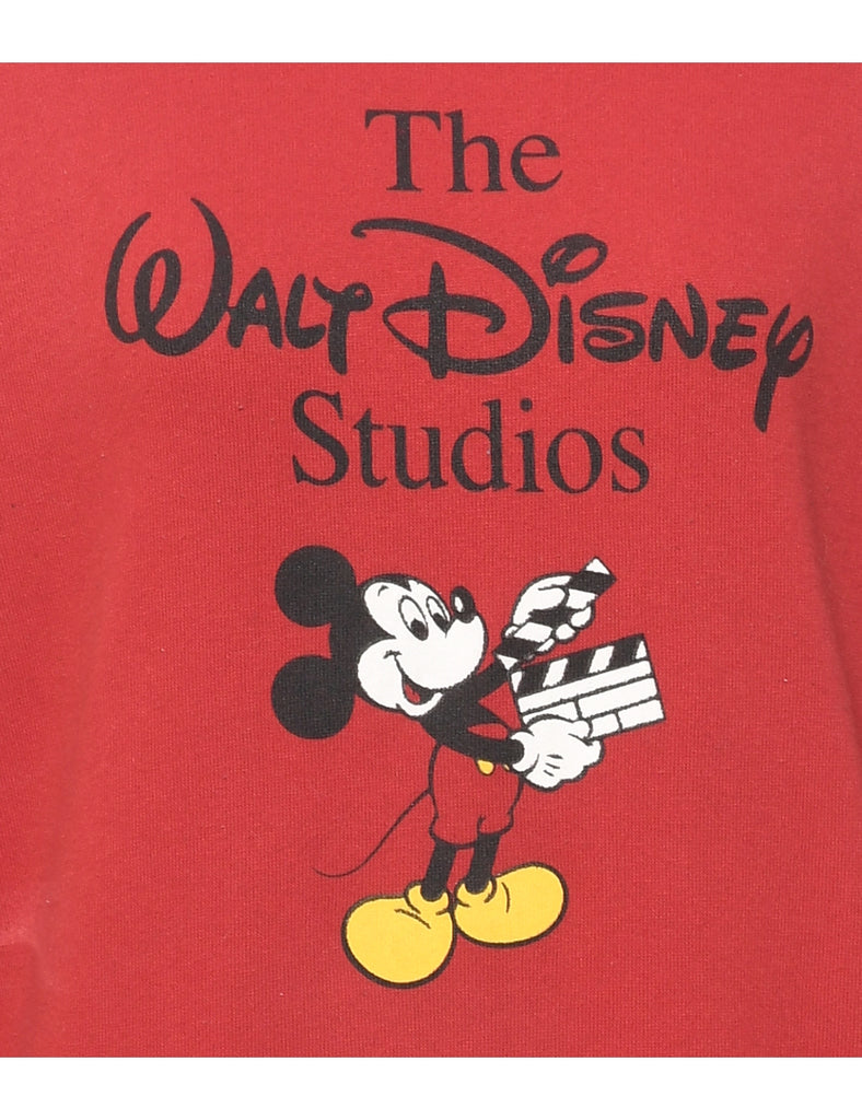 Disney Mickey Mouse Cartoon Sweatshirt - M