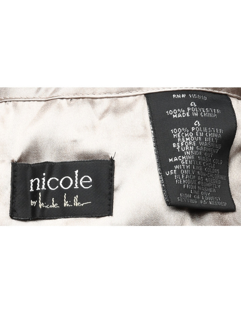 Ditsy Floral A-line Skirt - M