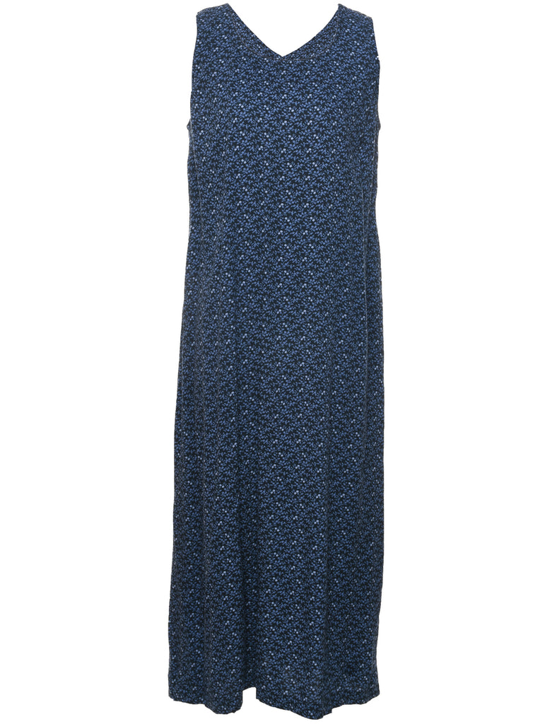 Ditsy Floral Maxi Dress - L