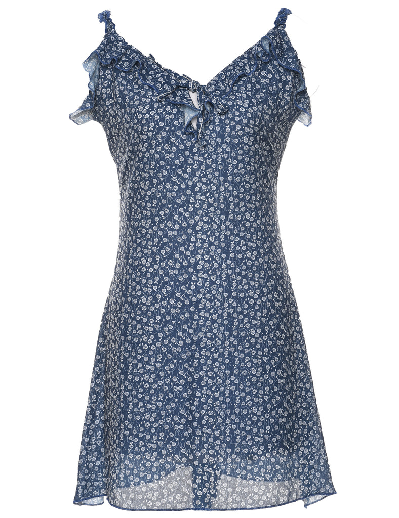 Ditsy Floral Mini Dress - M