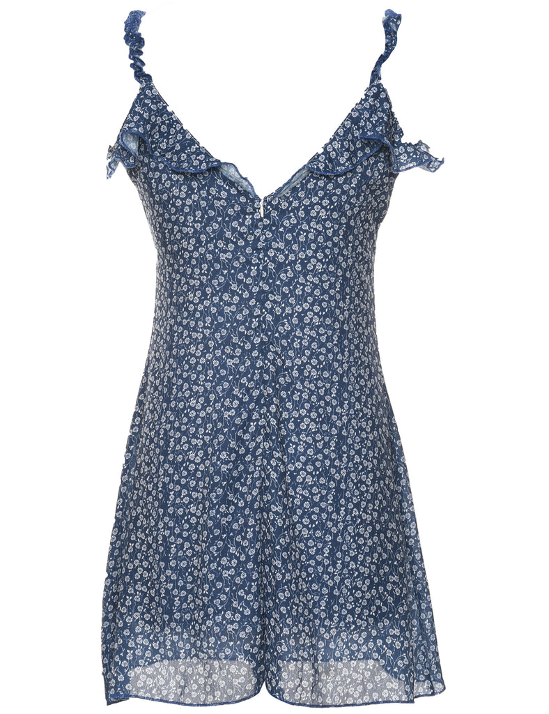 Ditsy Floral Mini Dress - M