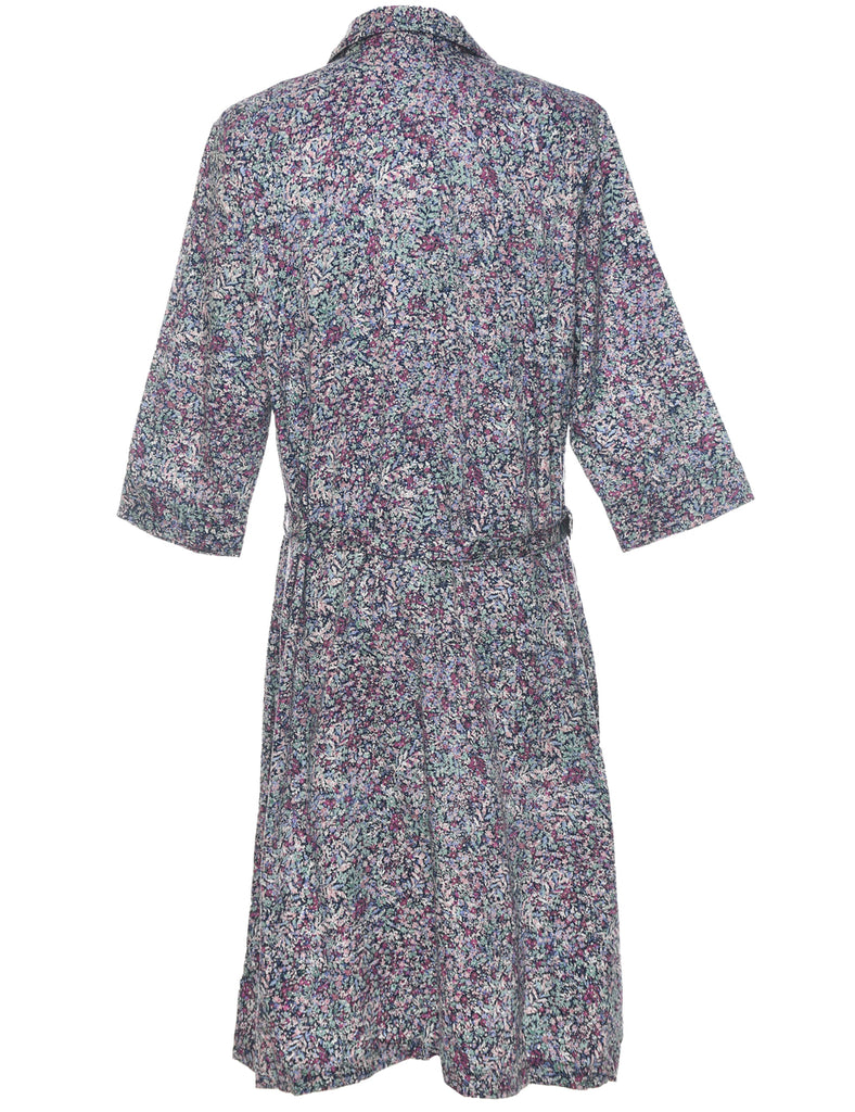 Ditsy Floral Shirt Dress - XL