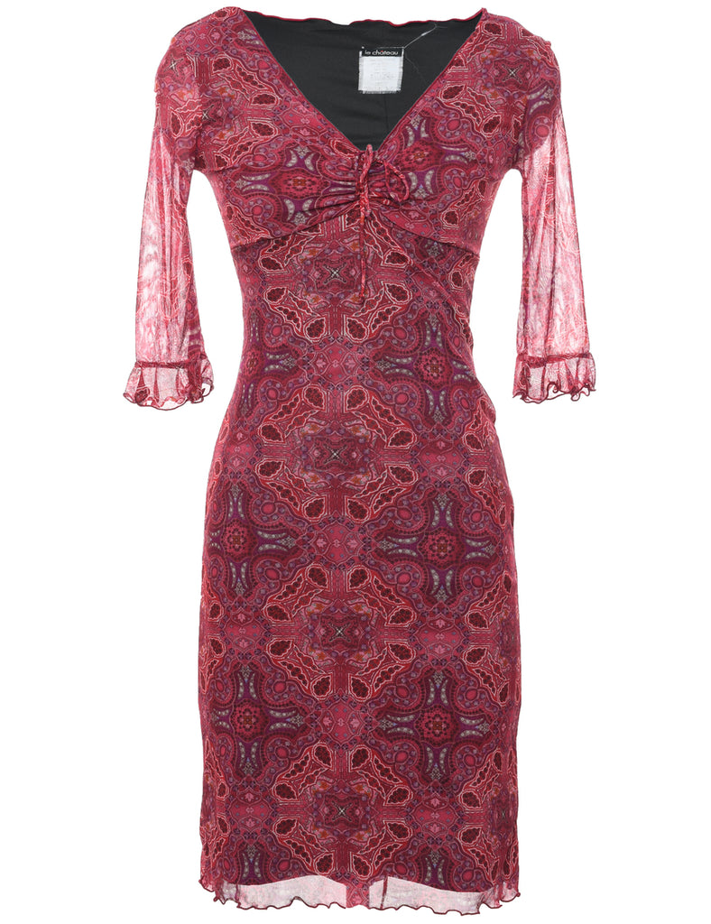 Ditsy Floral Y2K Dress - XS