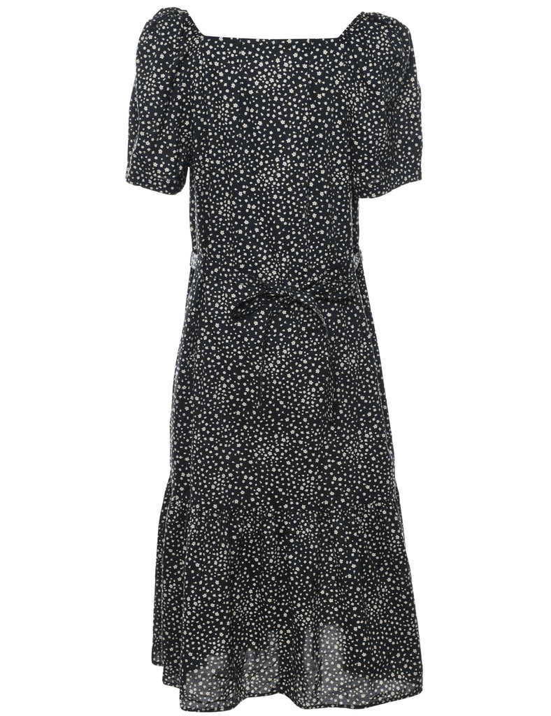 Ditsy Shift Dress - L