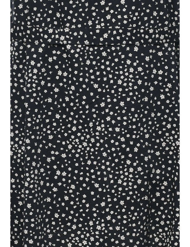 Ditsy Shift Dress - L