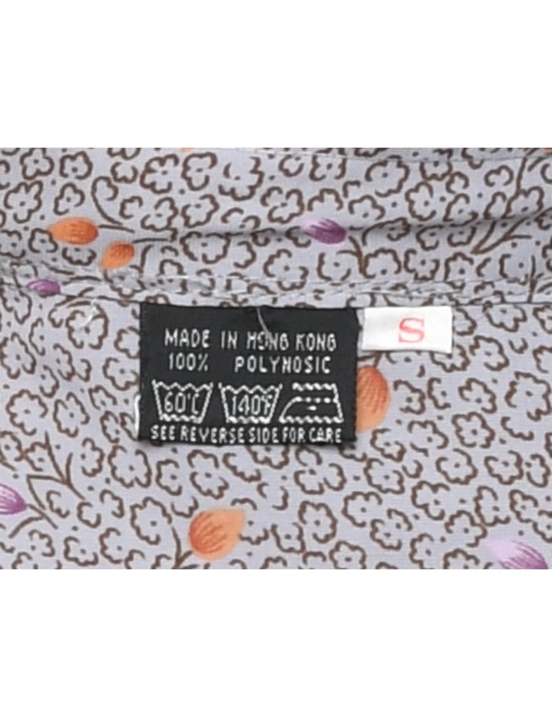 Ditzy Floral Print Shirt - S