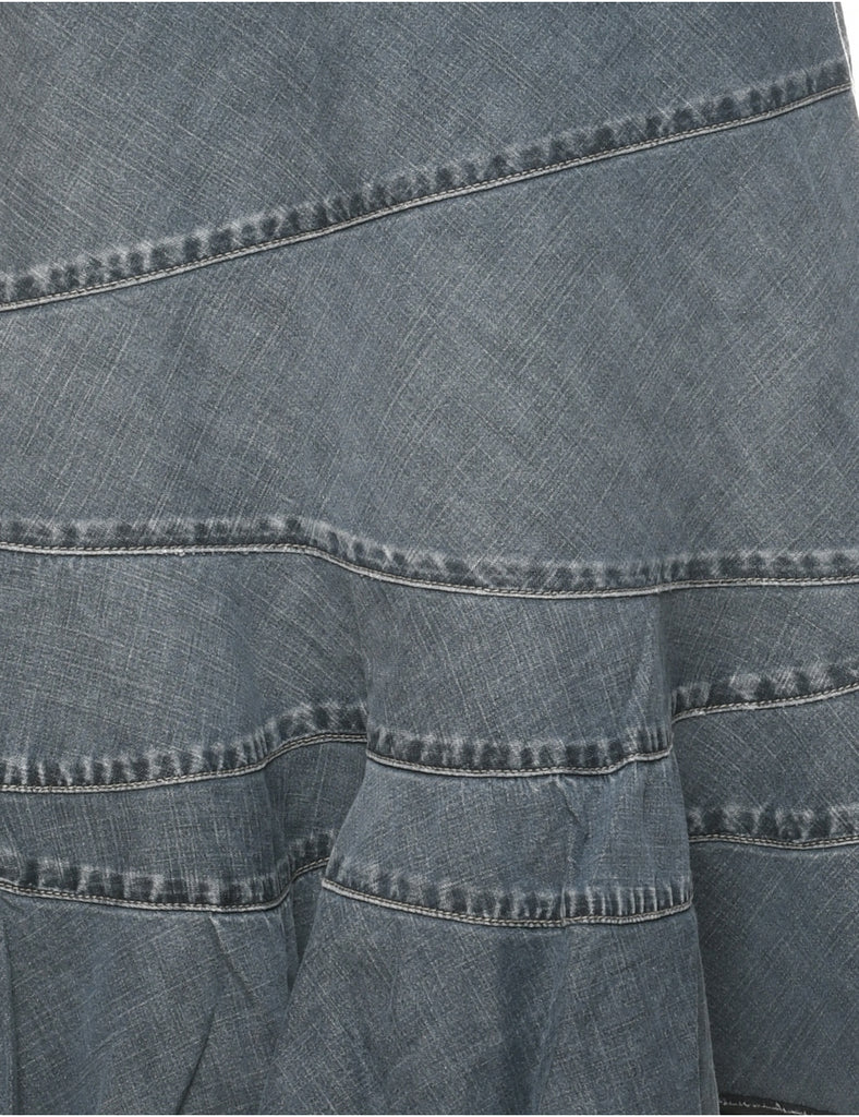 DKNY Denim Y2K Midi Skirt - M