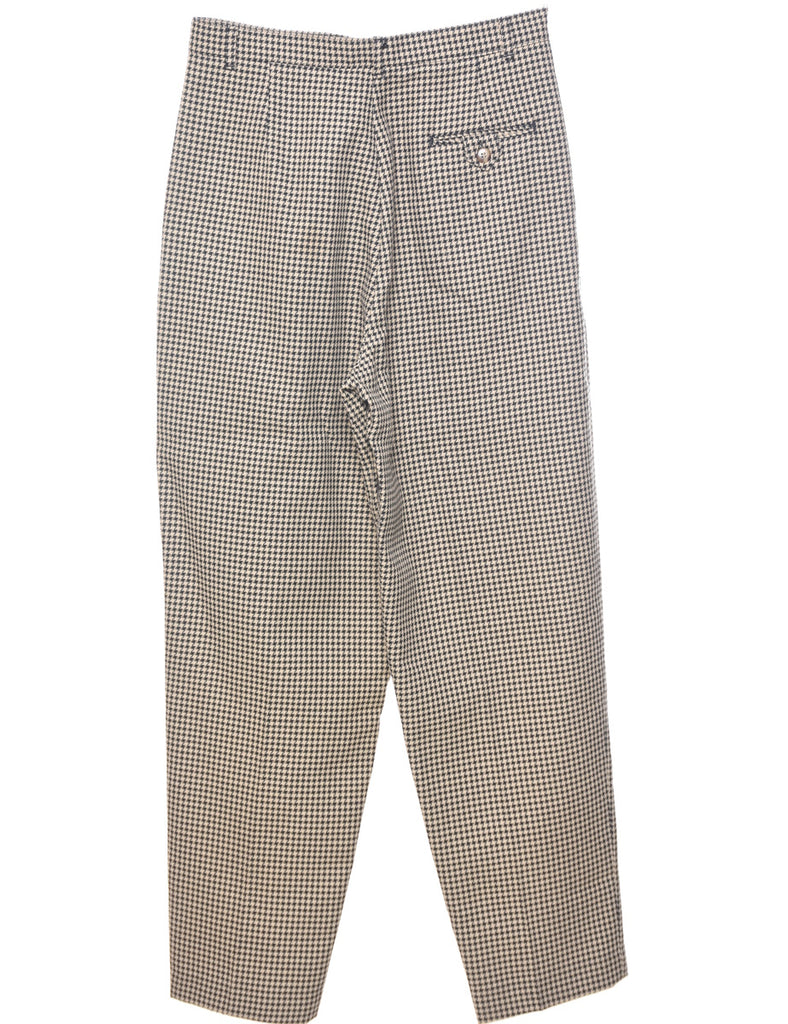 Dogtooth Checks Trousers - W30 L30