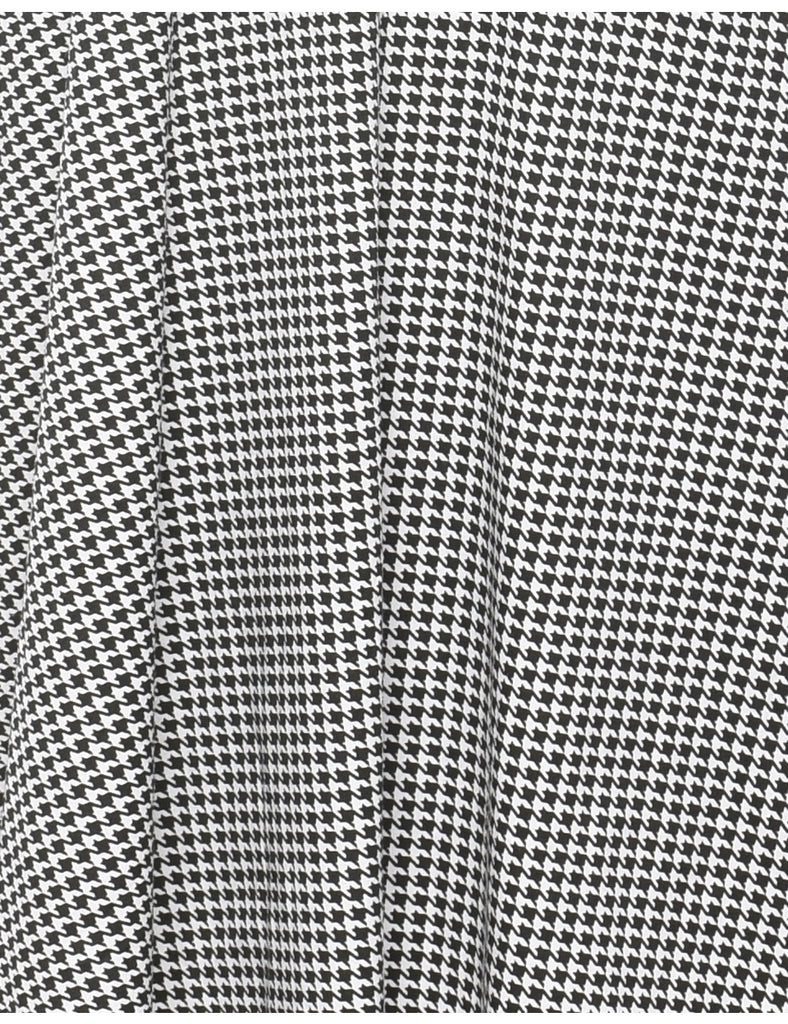 Dogtooth Dress - S