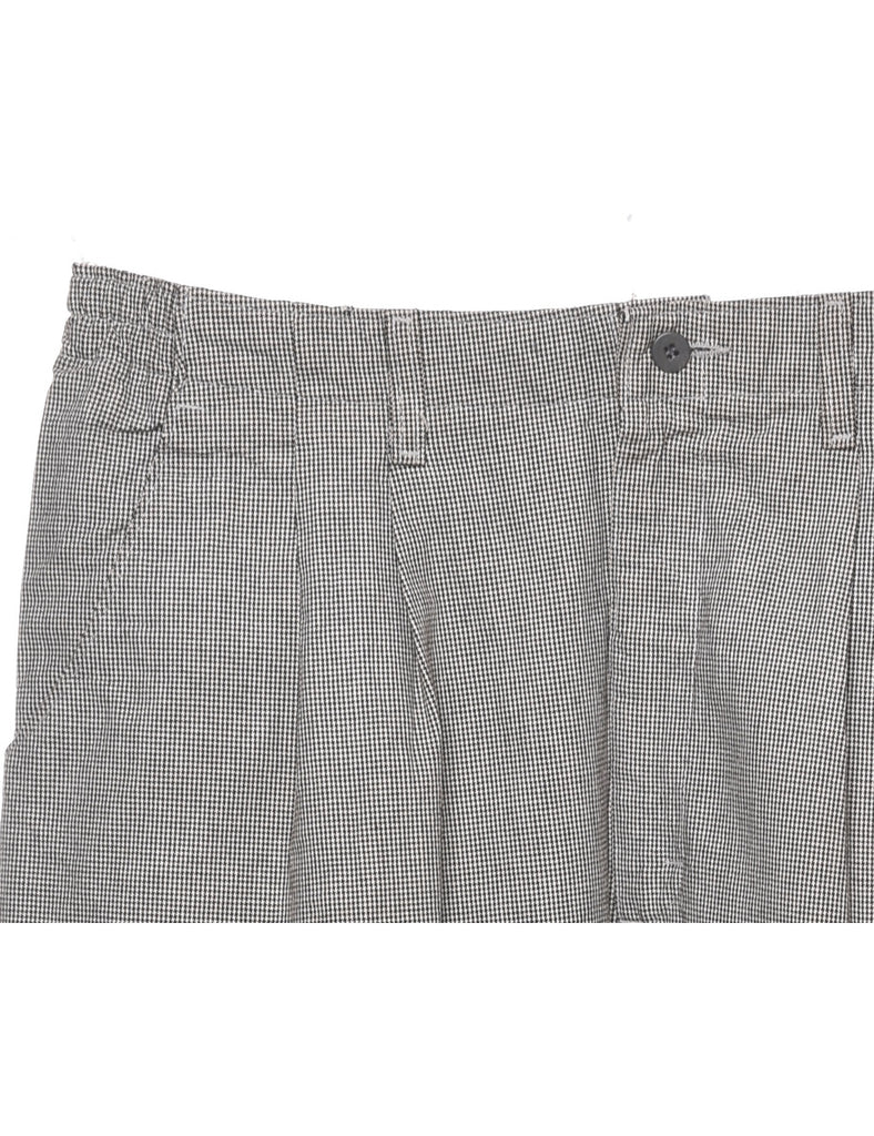 Dogtooth Grey Trousers - W32 L28