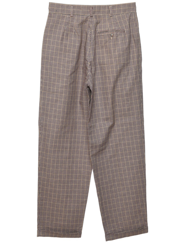 Dogtooth Trousers - W28 L31