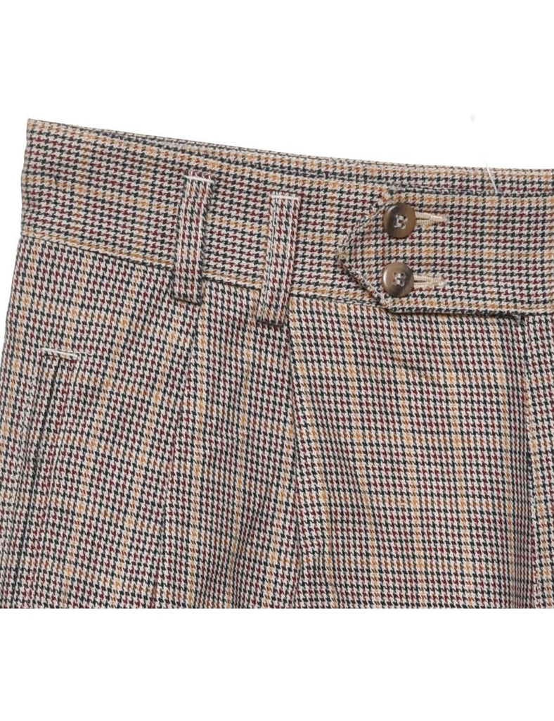 Dogtooth Trousers - W28 L31