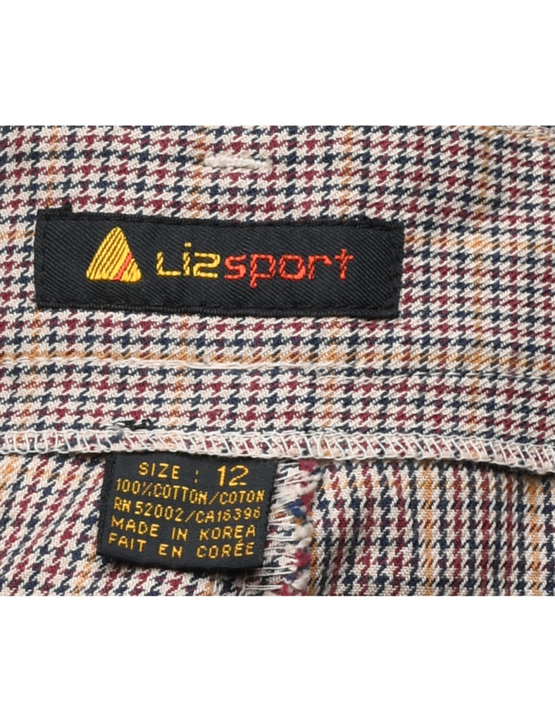 Dogtooth Trousers - W28 L31