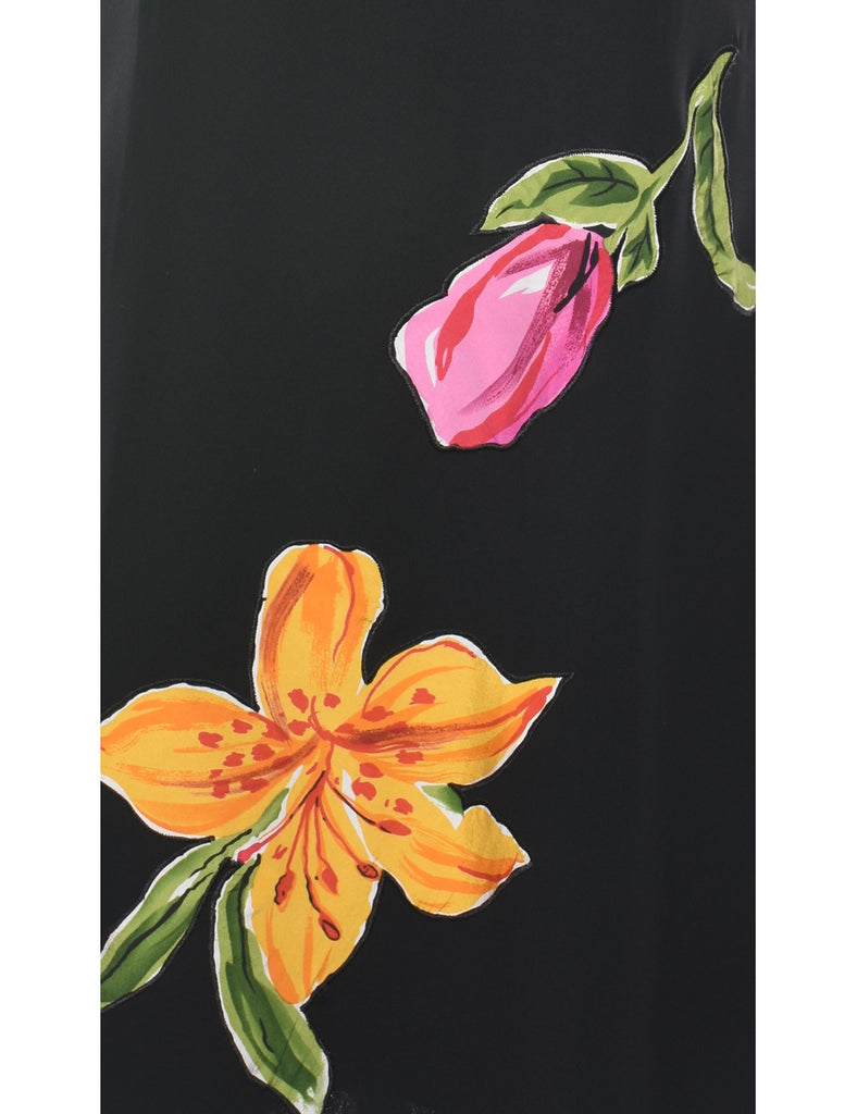 Donna Morgan Floral Print Dress - M