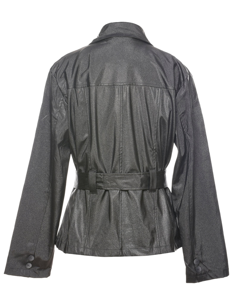 Double Breasted 1990s Sparkly Jacket - L