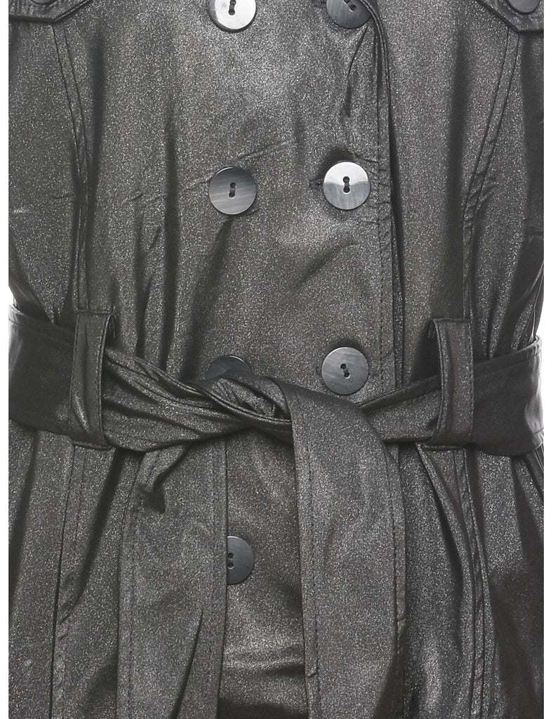 Double Breasted 1990s Sparkly Jacket - L