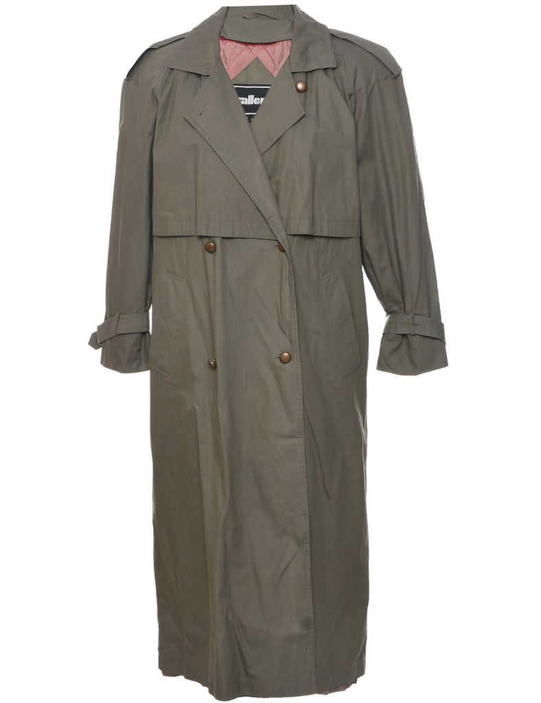Double Breasted Trench Coat - XL