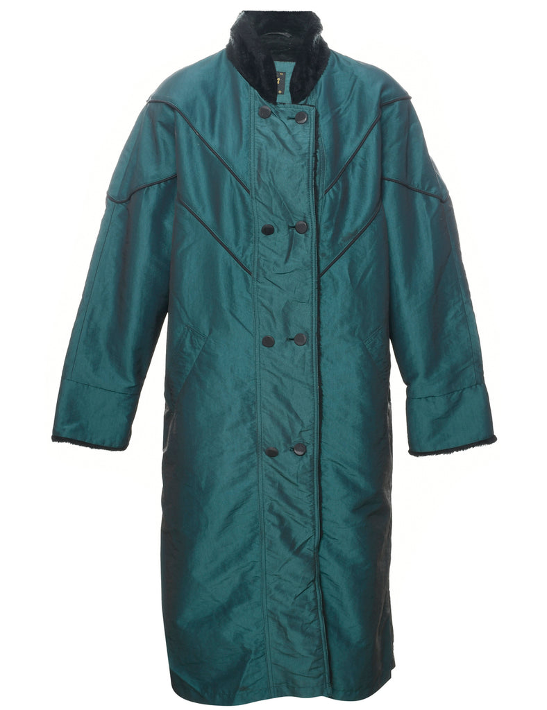 Double Breasted Trench Coat - L