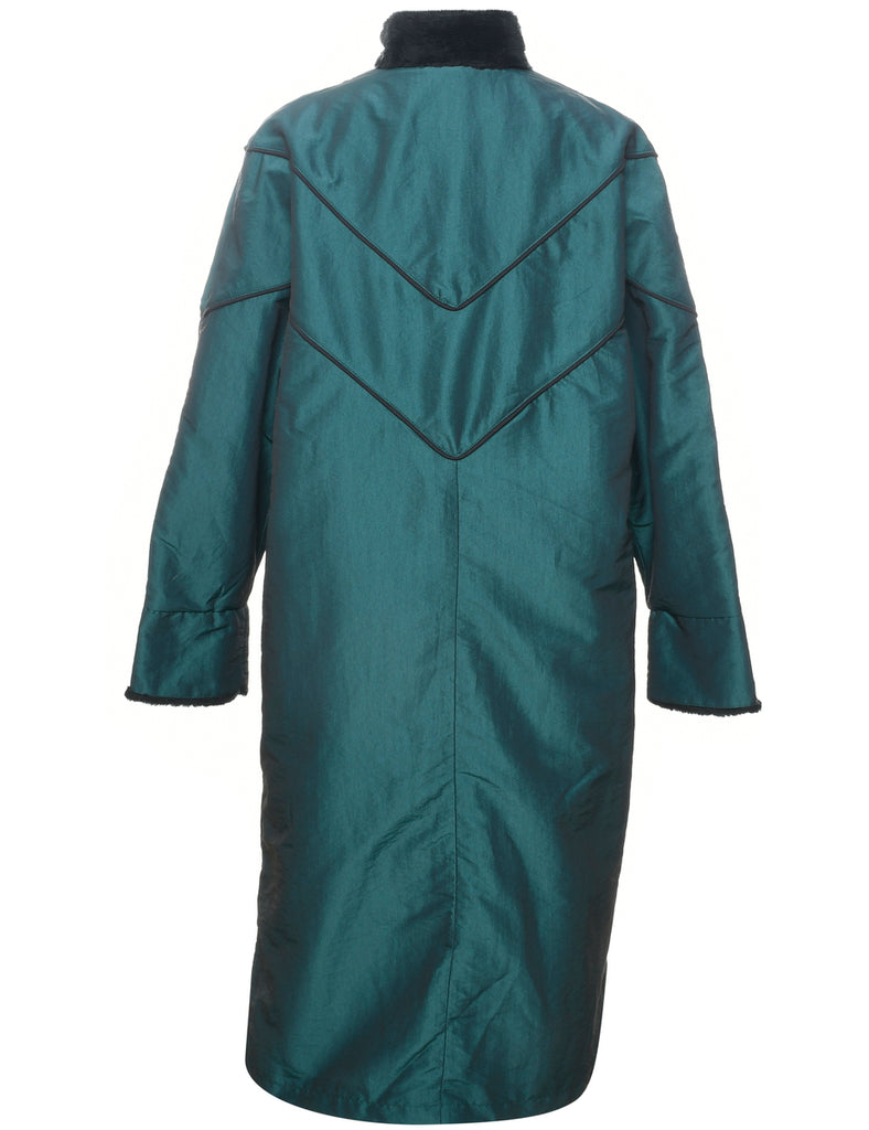 Double Breasted Trench Coat - L