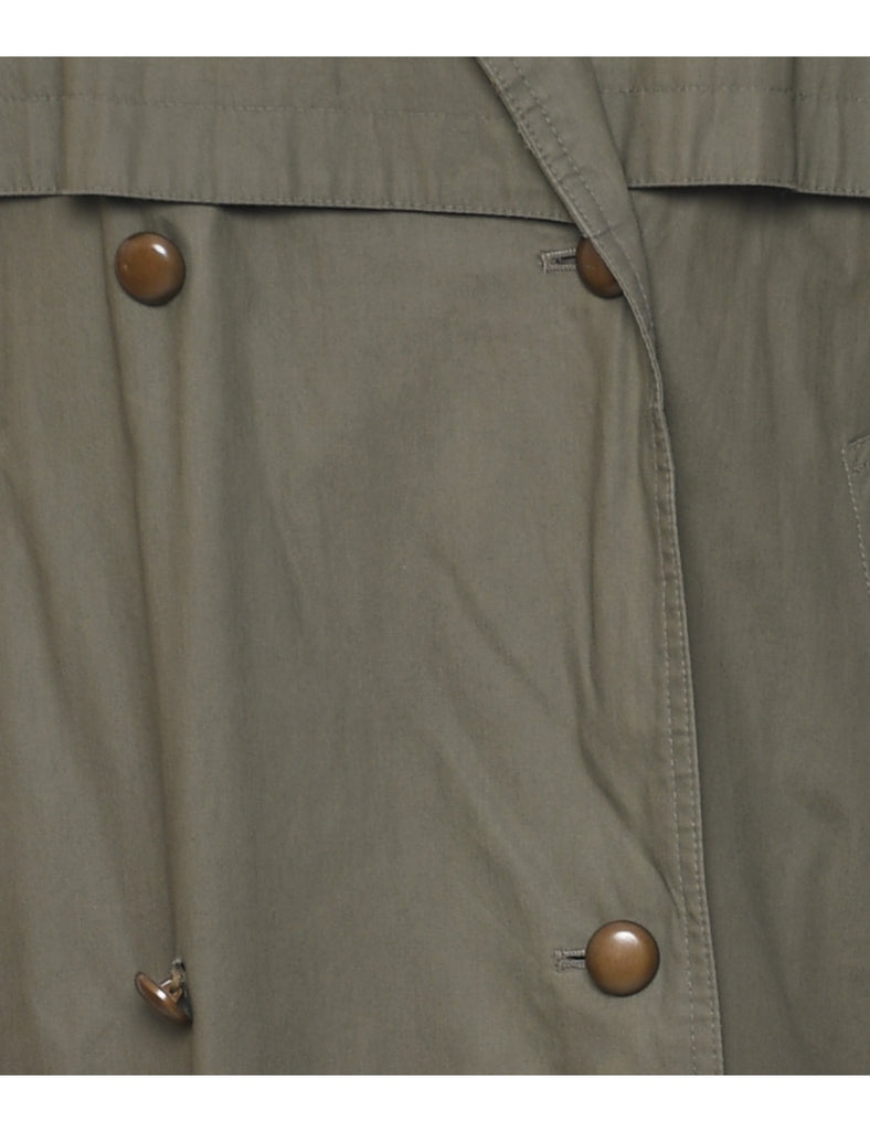 Double Breasted Trench Coat - XL