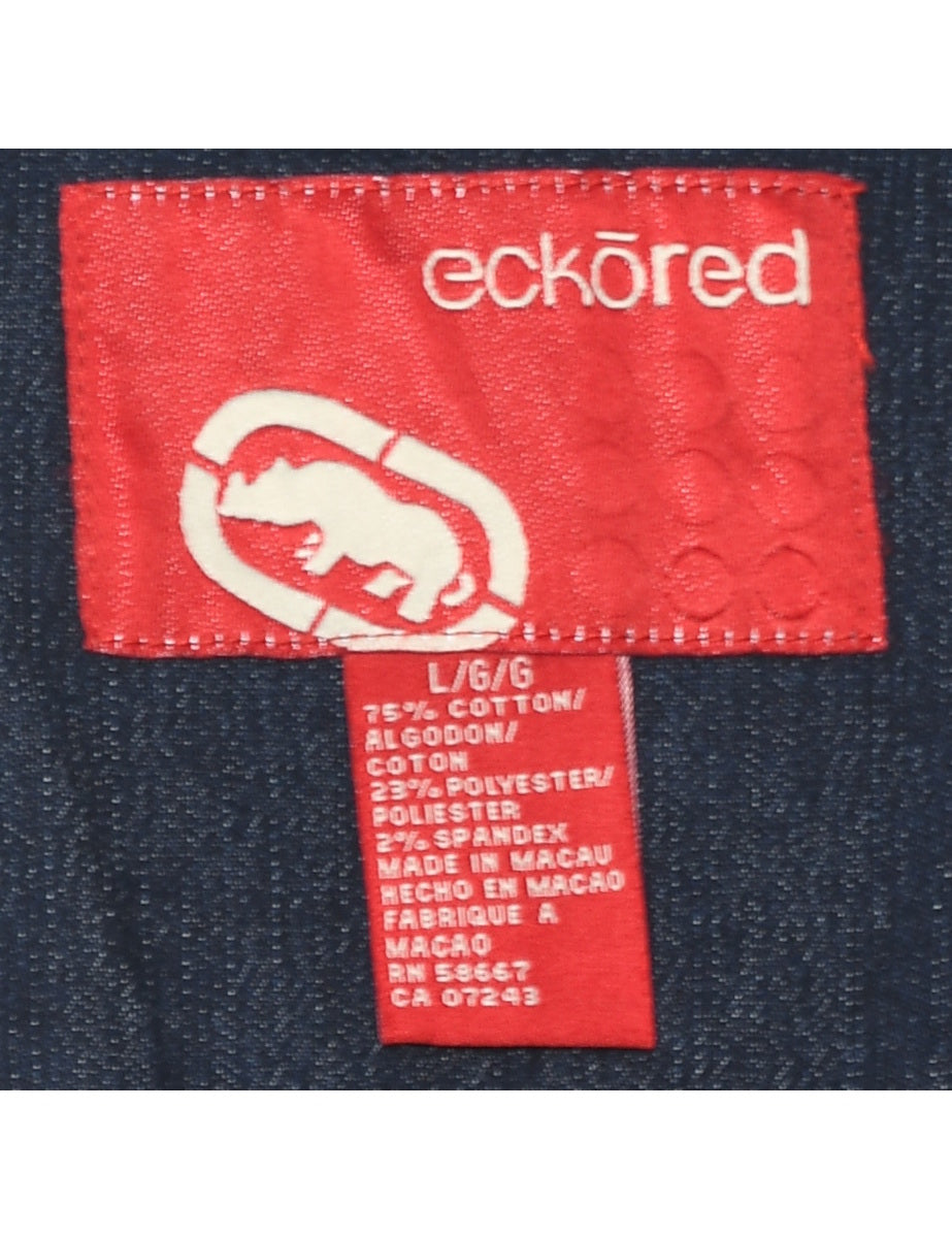 Women s Ecko Y2K Denim Jacket Denim L Beyond Retro