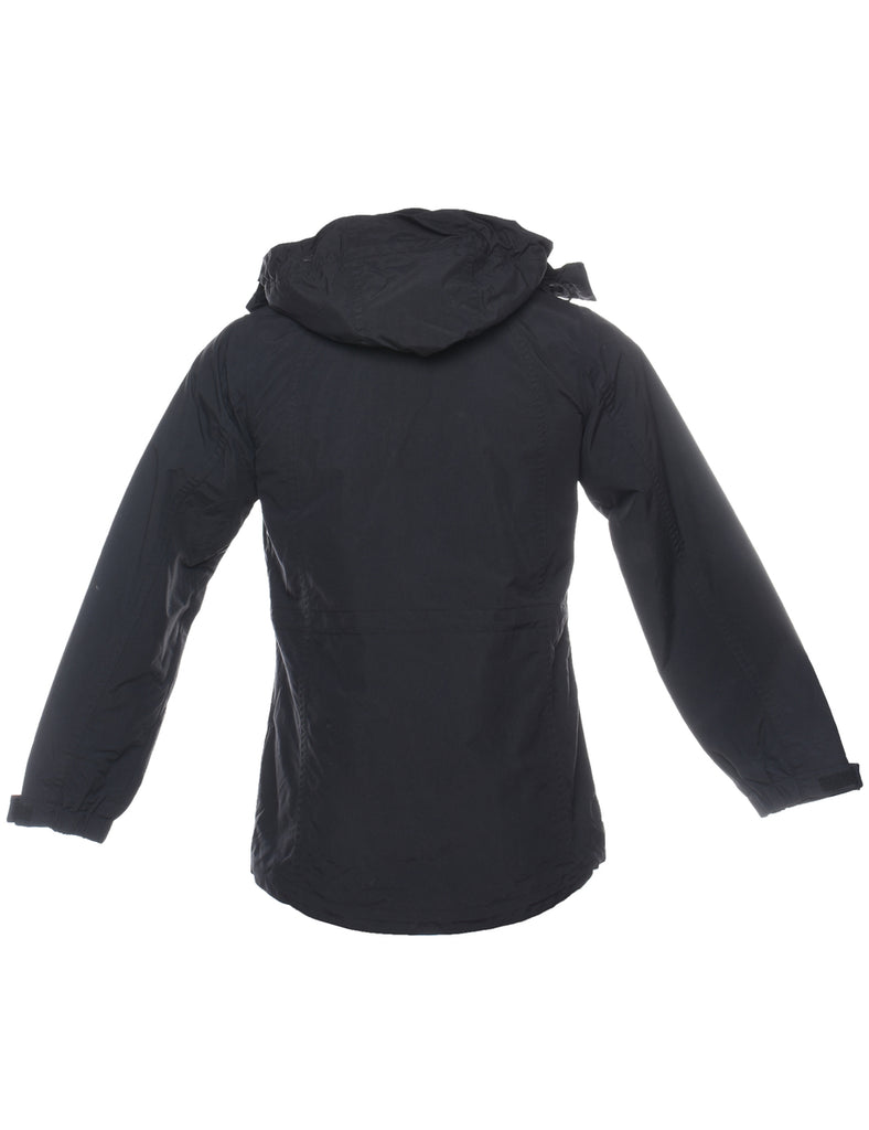 Eddie Bauer Black Nylon Mountaineering Jacket - M