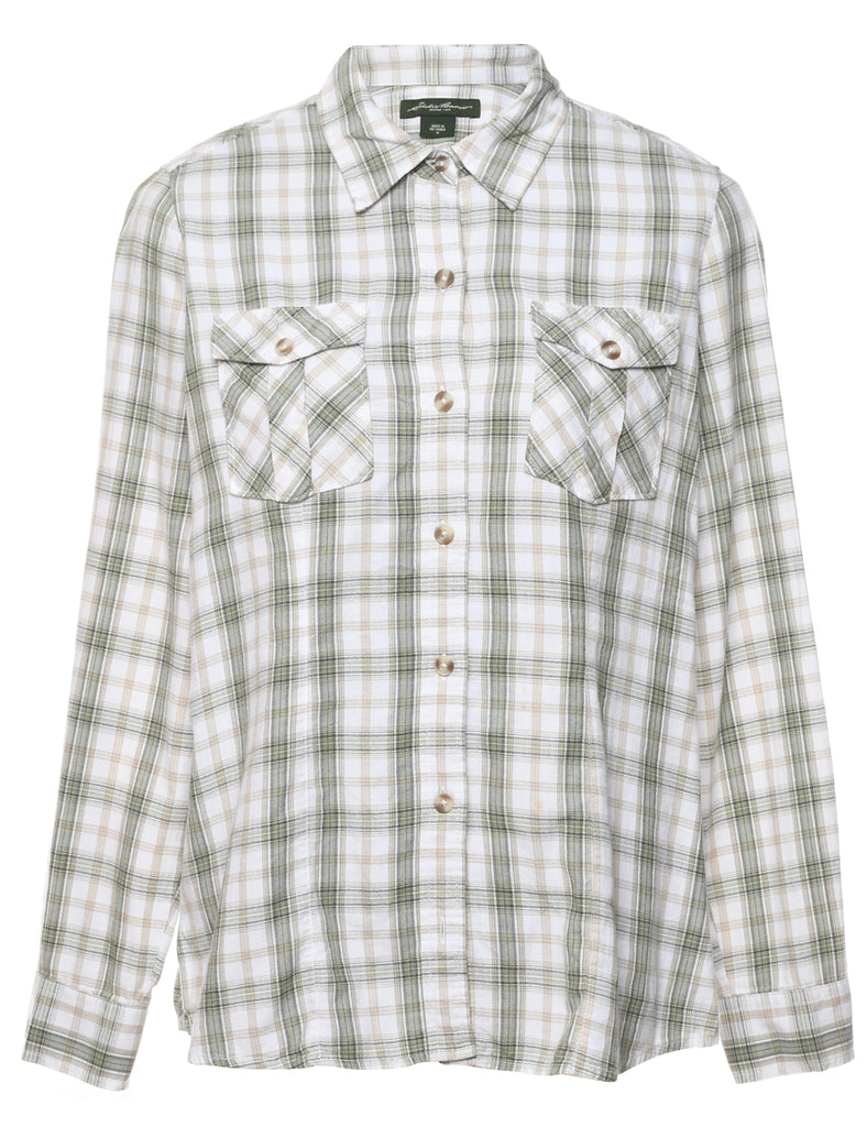 Eddie Bauer Checked Shirt - M