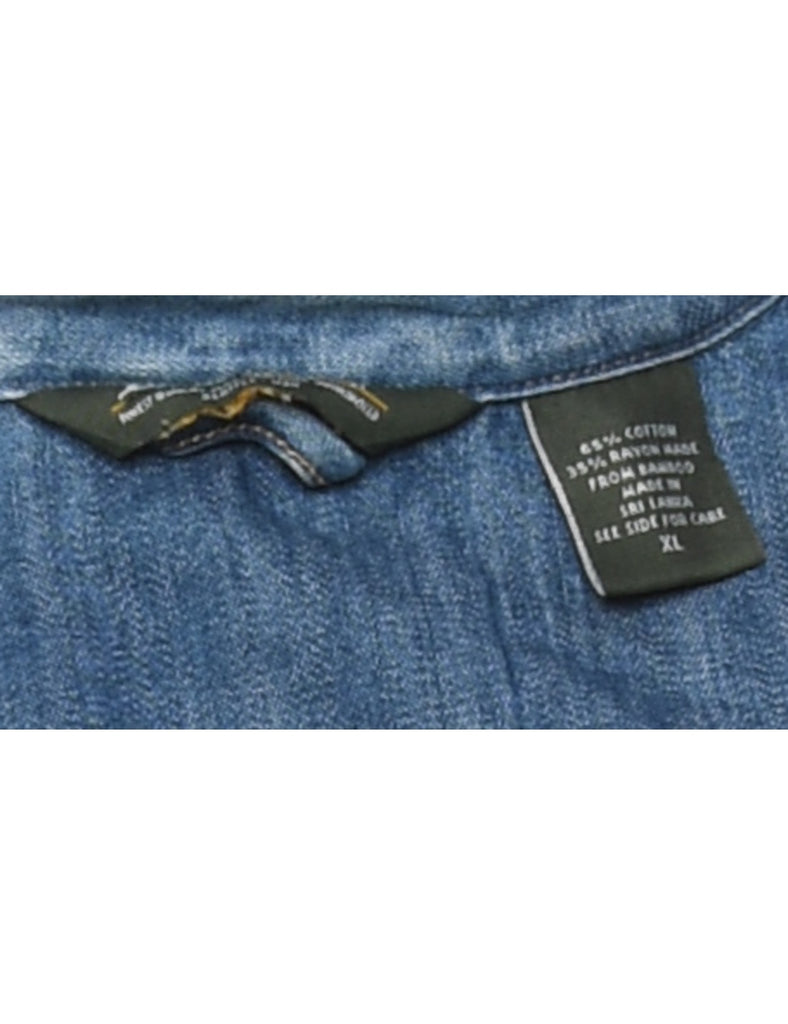 Eddie Bauer Western Denim Shirt - XL